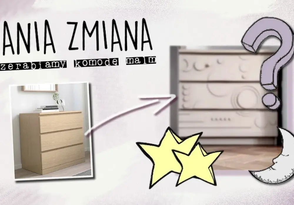Pomysły na komodę Malm DIY, które odmieniają Twoje wnętrze