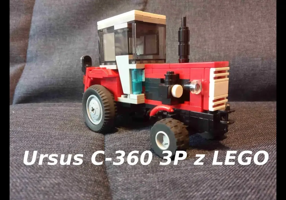 Jak zbudować traktor z LEGO - prosta instrukcja krok po kroku